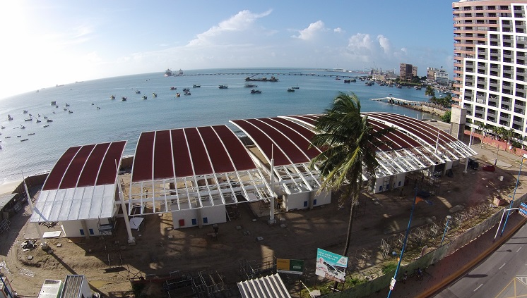 Mercado dos Peixes de Fortaleza, referência tradicional em pescados no Ceará